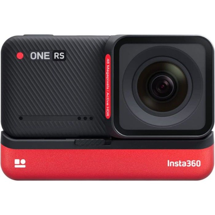  Insta360 ONE RS view with lenses