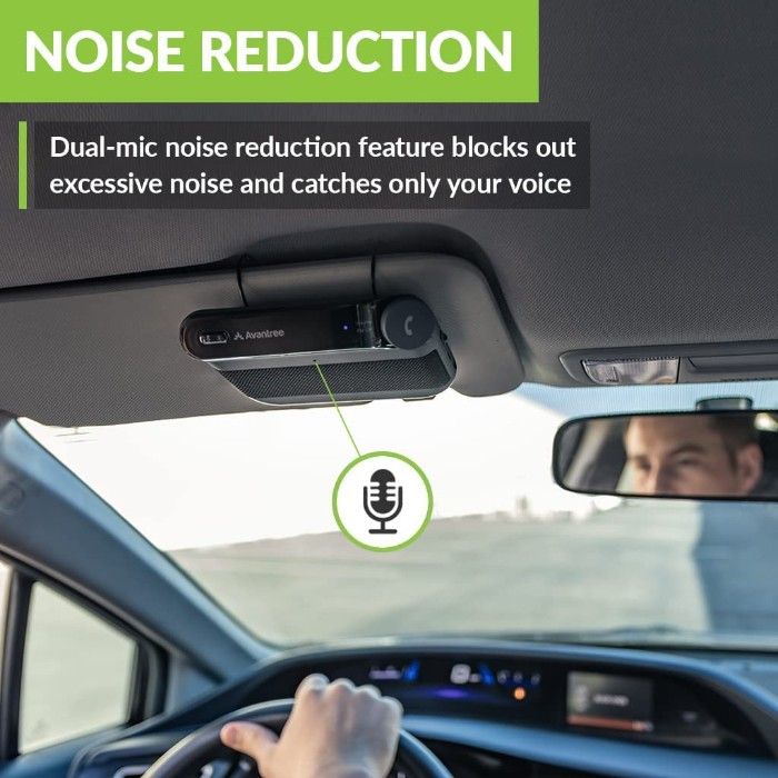 Avantree Roadtrip Bluetooth Speaker's noise reduction feature